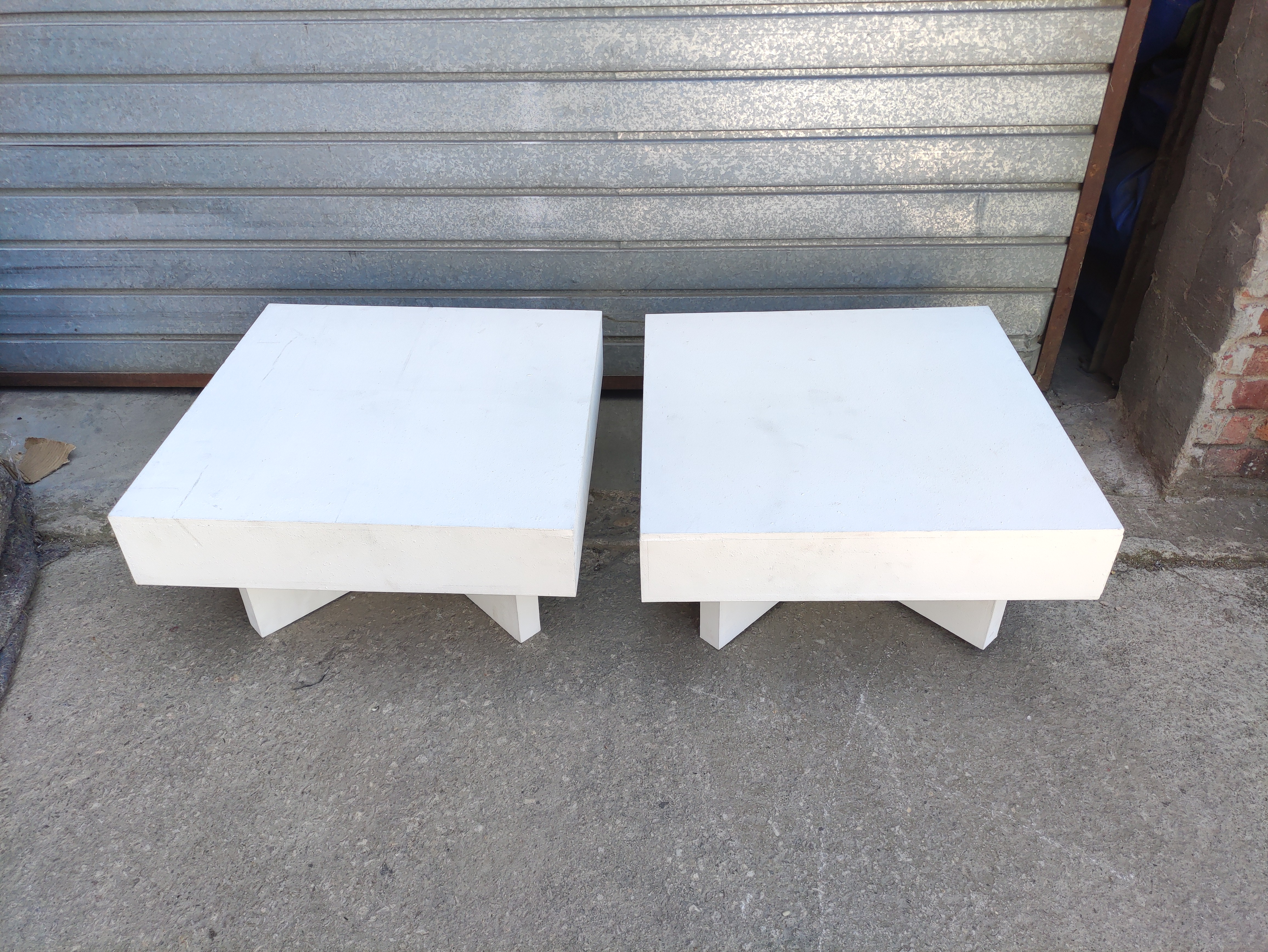 banco ficticio madera 30x200x60 2u 30.5x60x60 2u
